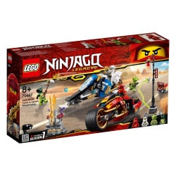 Buy LEGO Ninjago 70667 Kai's Blade Cycle & Zane's Snowmobile
