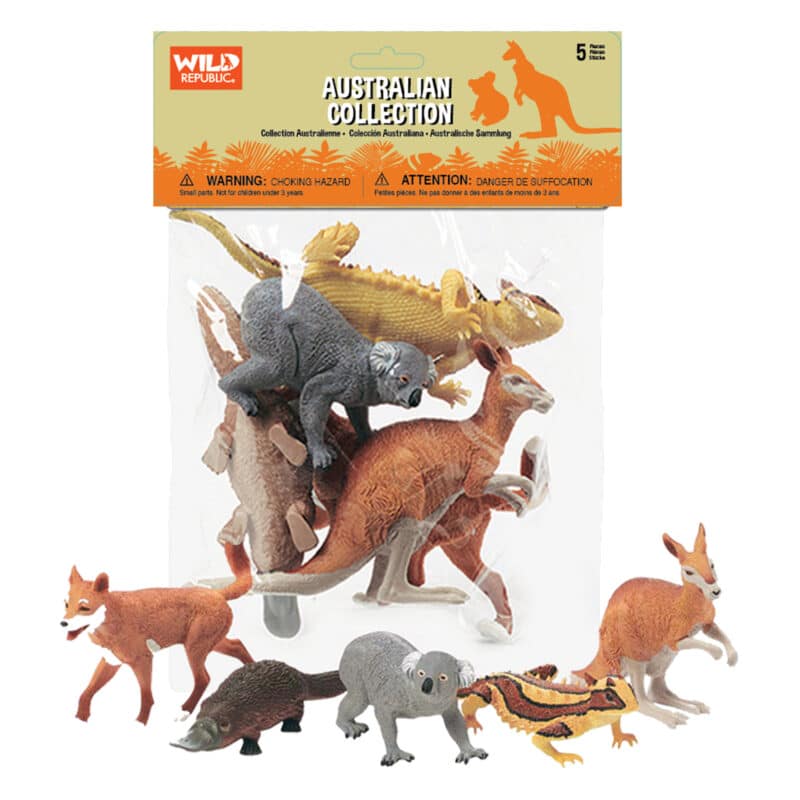 Wild Republic Large Plastic Australian Animals Collection
