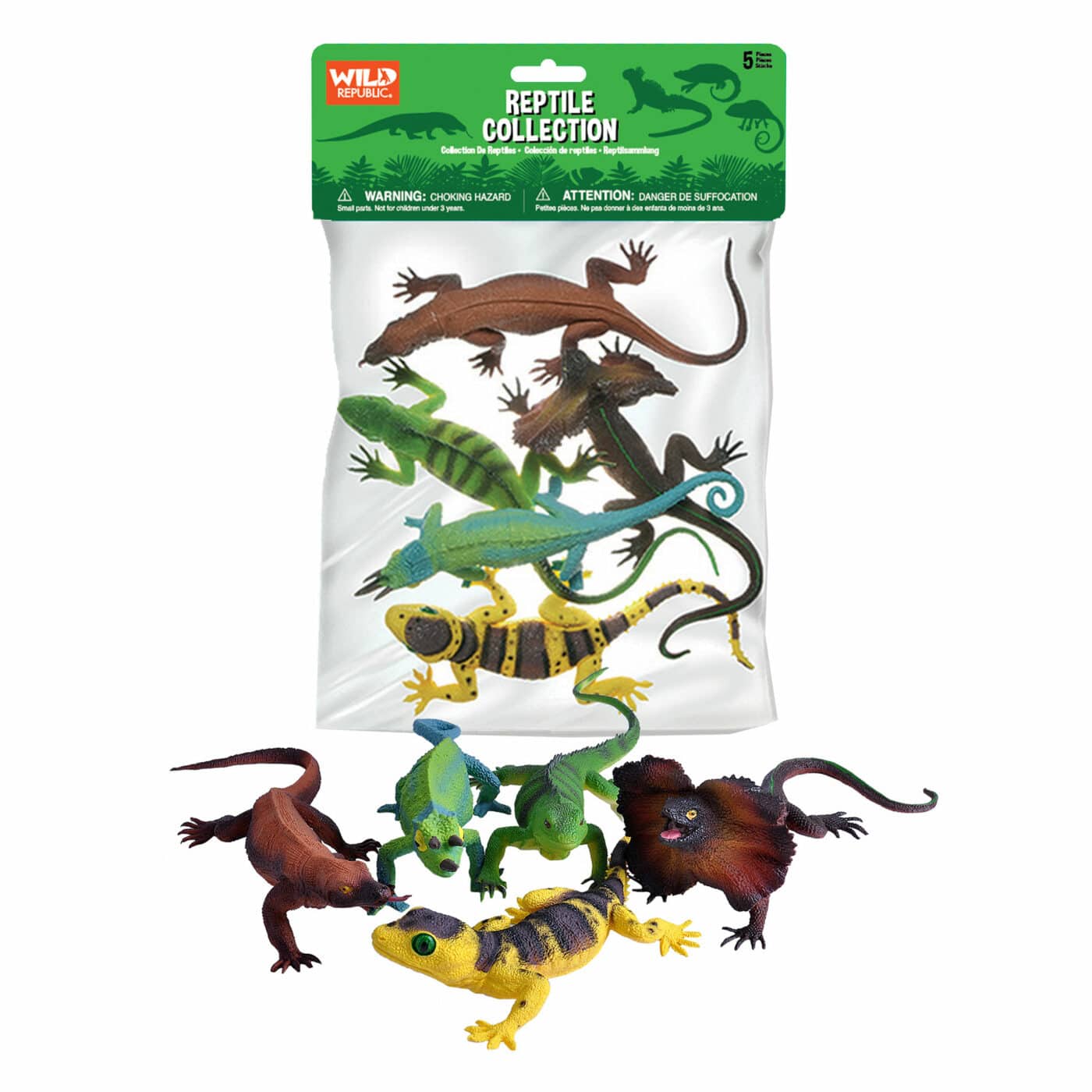 Wild Republic Large Plastic Reptile Collection