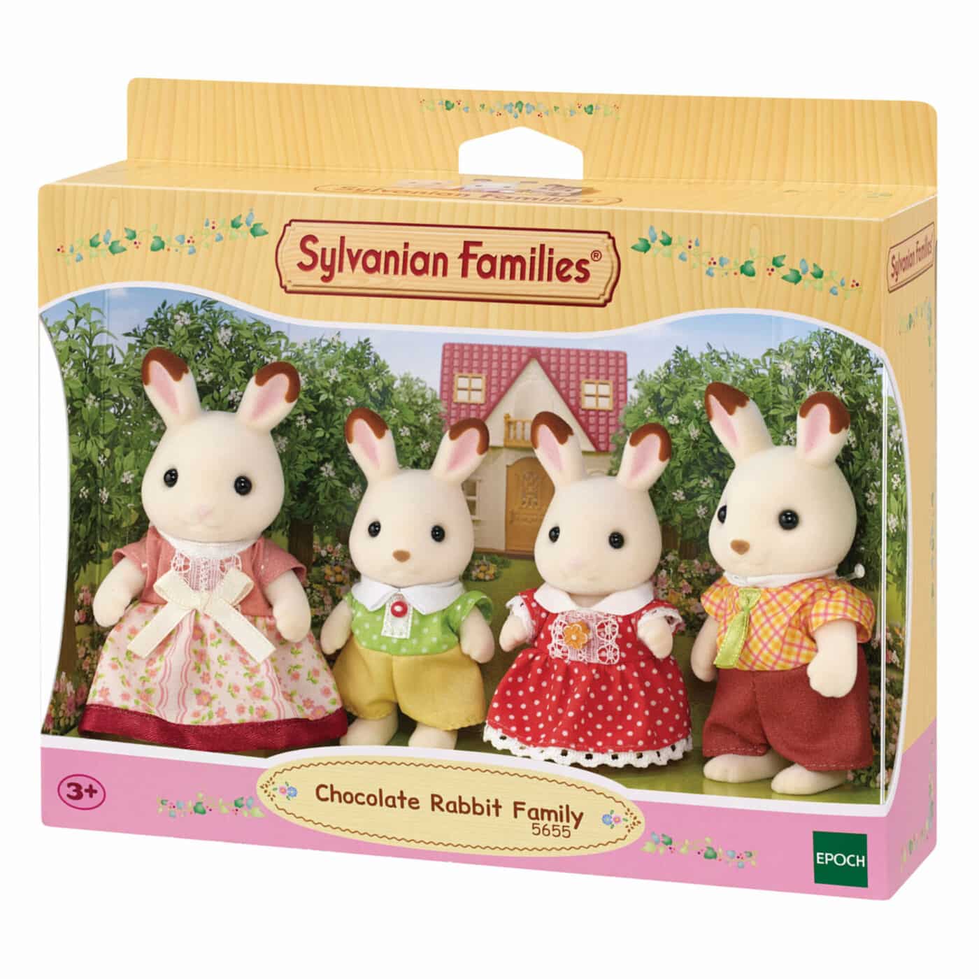 Sylvanian Families - Chocolate Rabbit Family SF5655