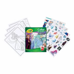 Crayola - Colour & Sticker Book - Disney Frozen 2-5