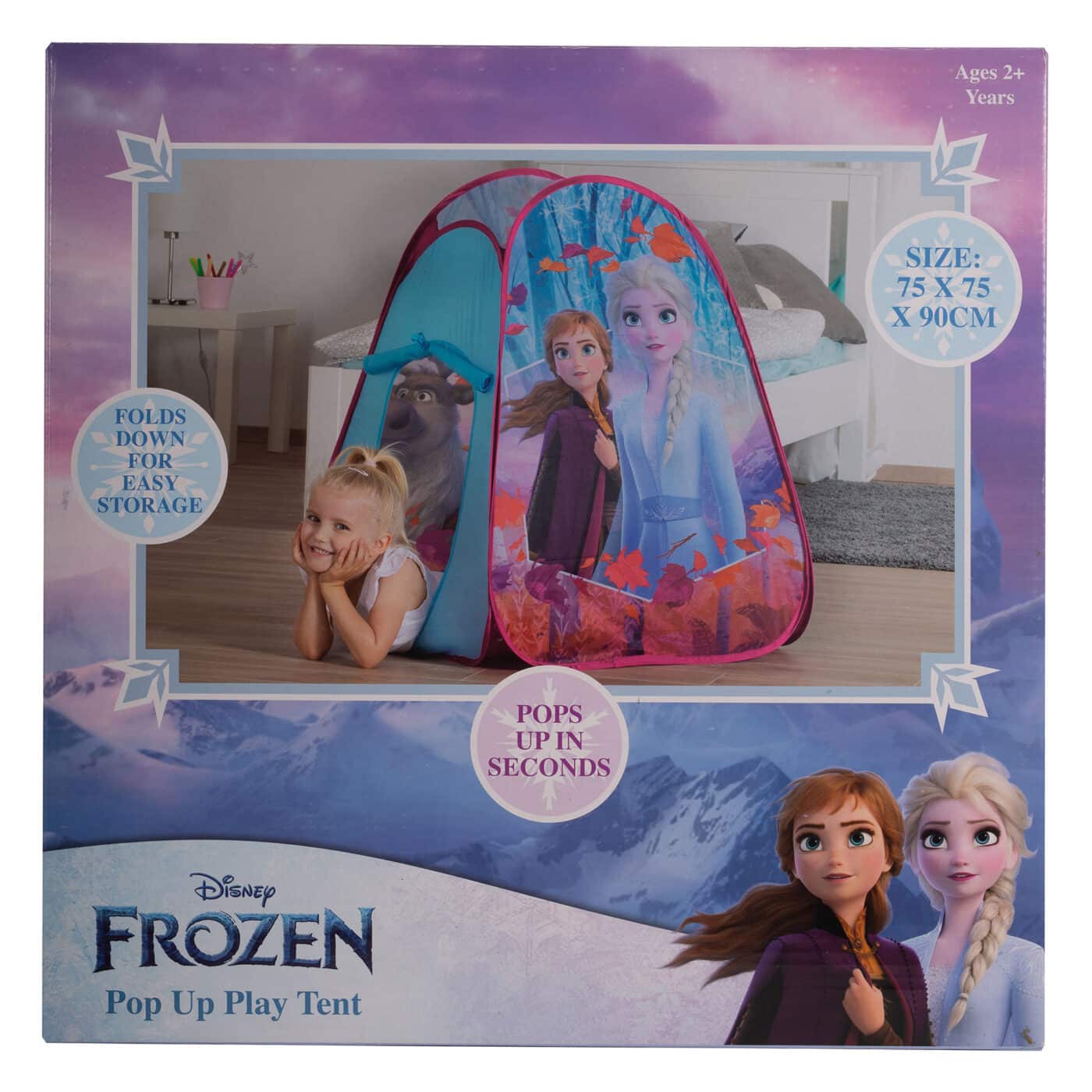 frozen pop up hideaway tent