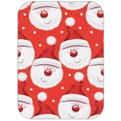 Gift Wrapping - Santa Faces
