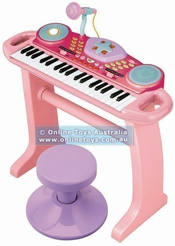 37-Keys Electronic Keyboard Tunes Set for Girls