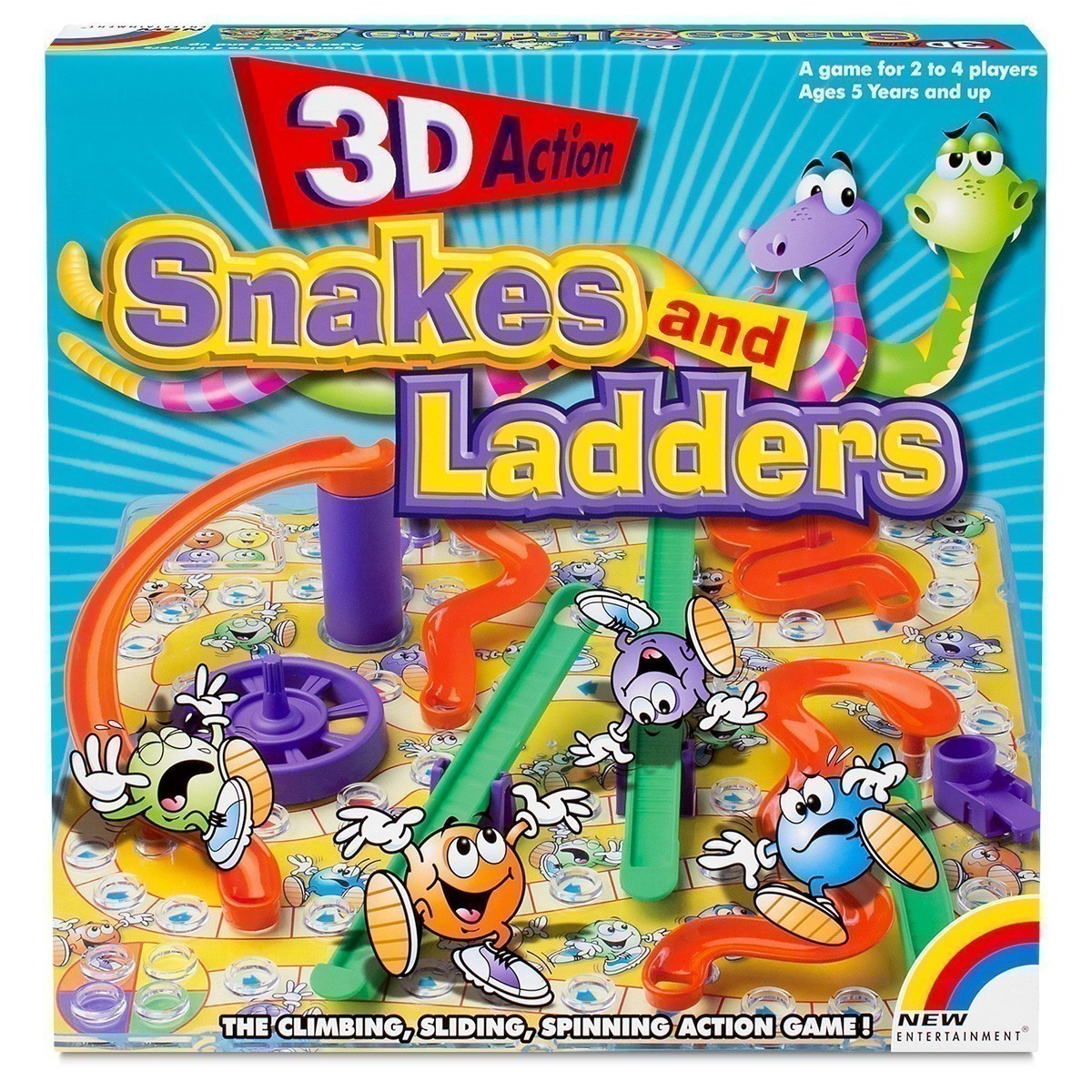 3D Action Snakes and Ladders