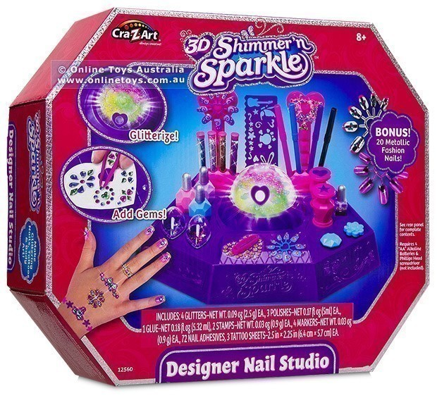3D Shimmer 'N Sparkle - Designer Nail Studio