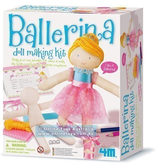 4M - Doll Making Kit - Ballerina