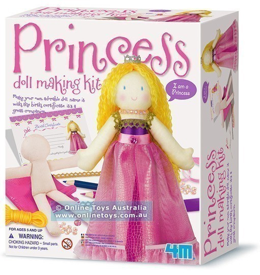 4M - Doll Making Kit - Princess