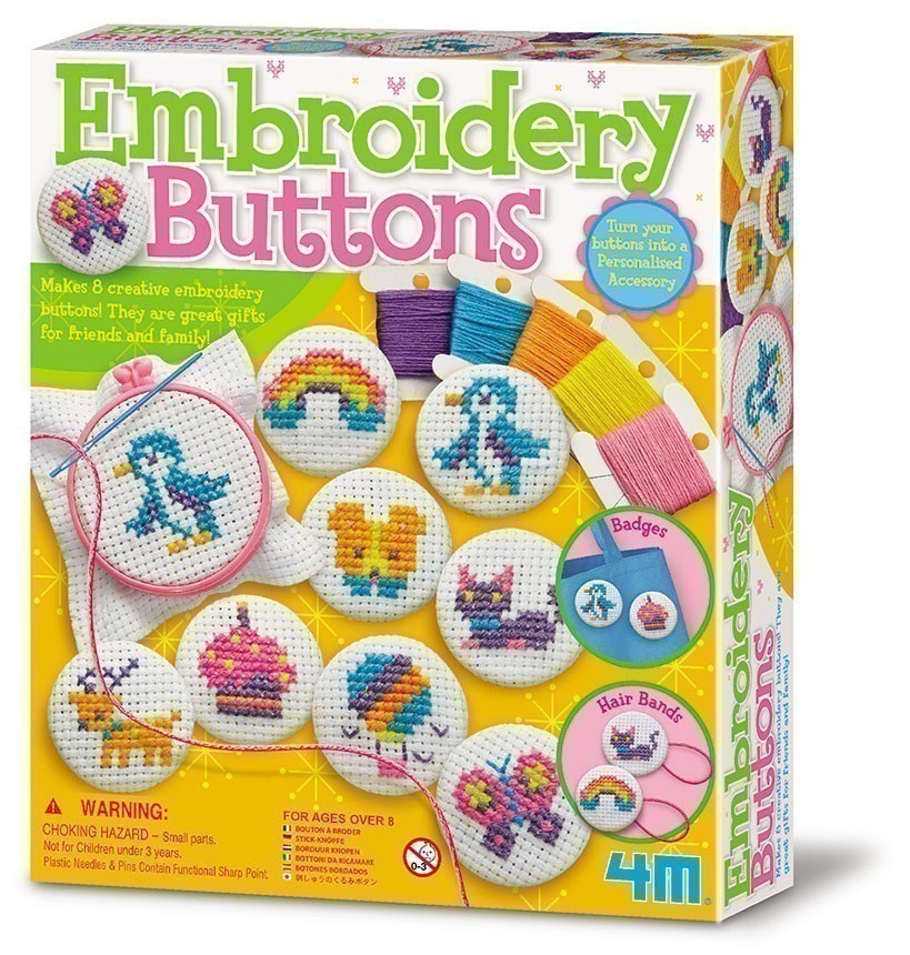 4M - Embroidery Buttons