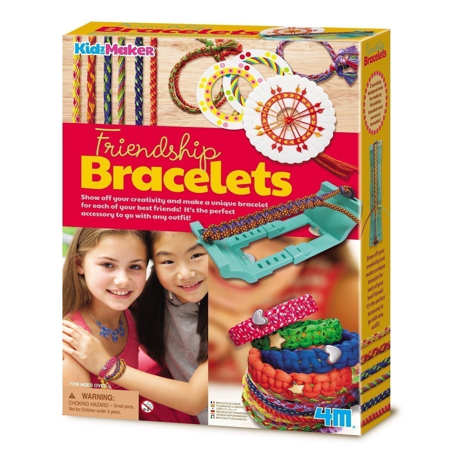 4M Kidz Maker - Friendship Bracelets