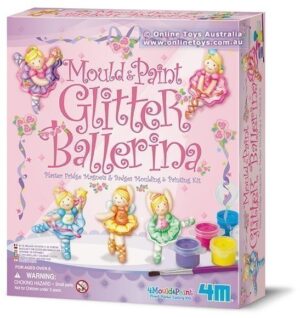 4M - Mould and Paint Glitter Ballerina