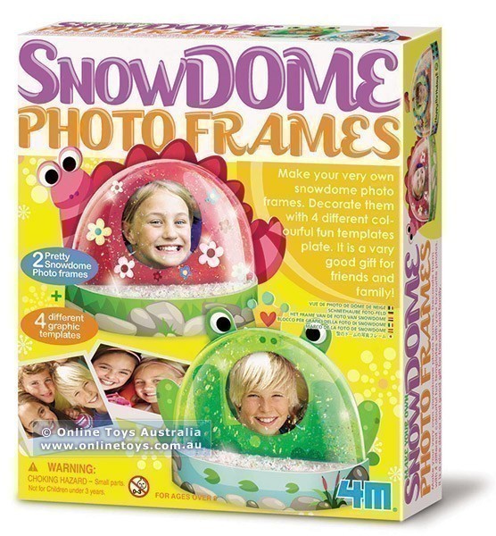 4M - Snow-Dome Photo Frames