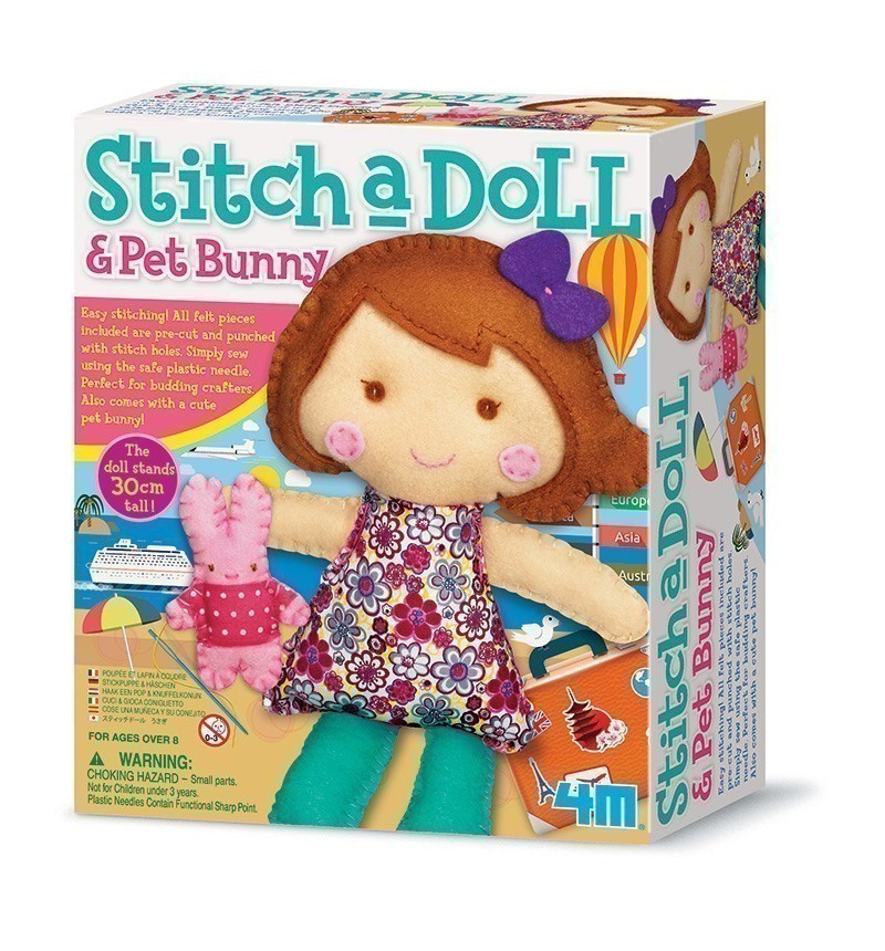 4M - Stitch A Doll & Pet Bunny