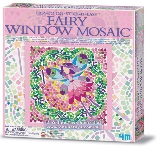 4M - Window Mosaic Art Kit - Fairy