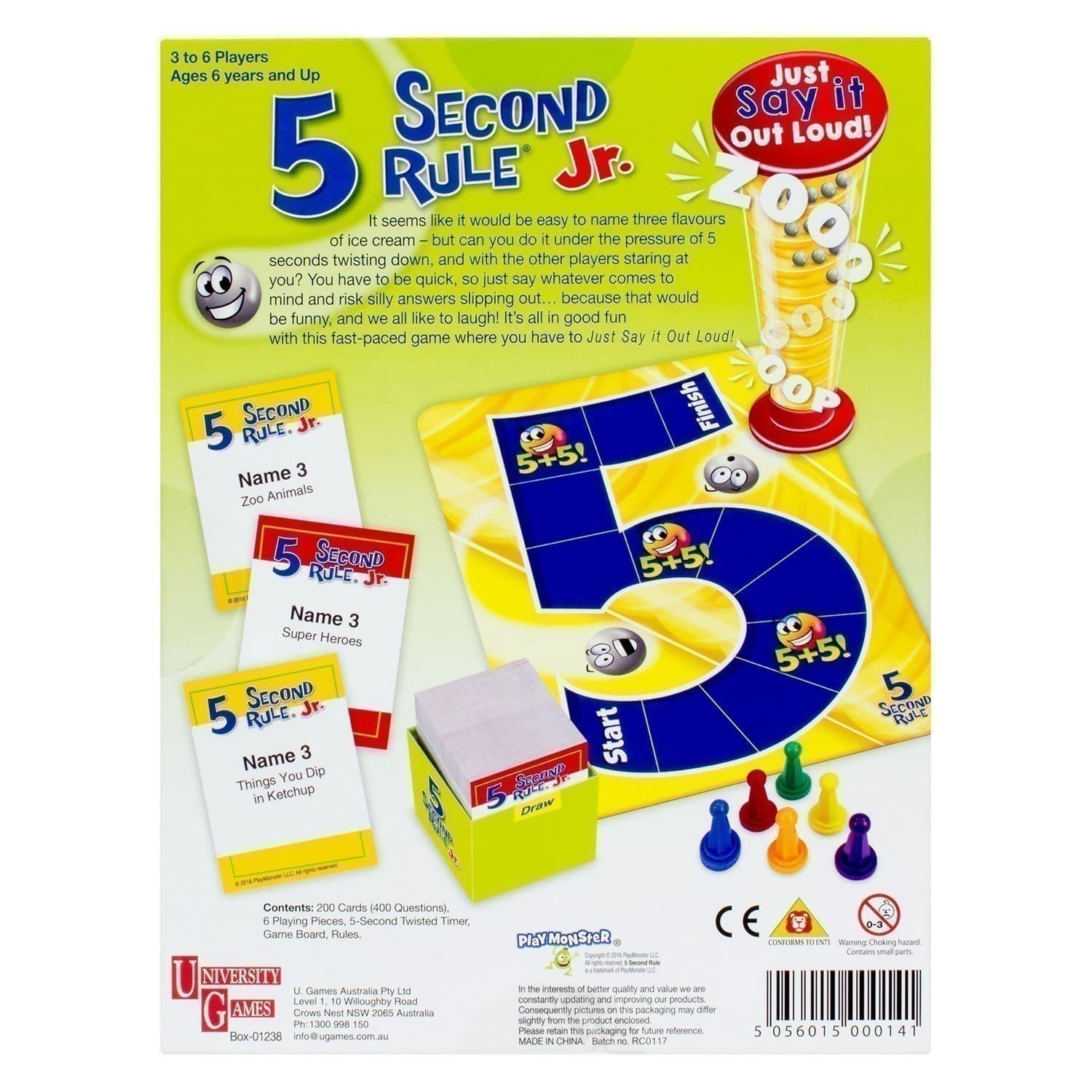 5 Second Rule Junior Game