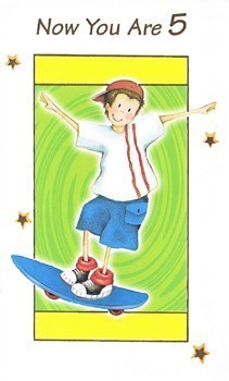 5th Birthday Boy – Boy on Skateboard