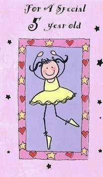 5th Birthday Girl – Ballerina