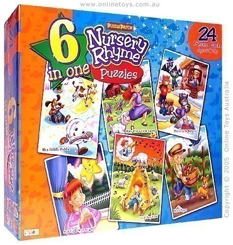 6 In 1 Nursery Rhyme Puzzles