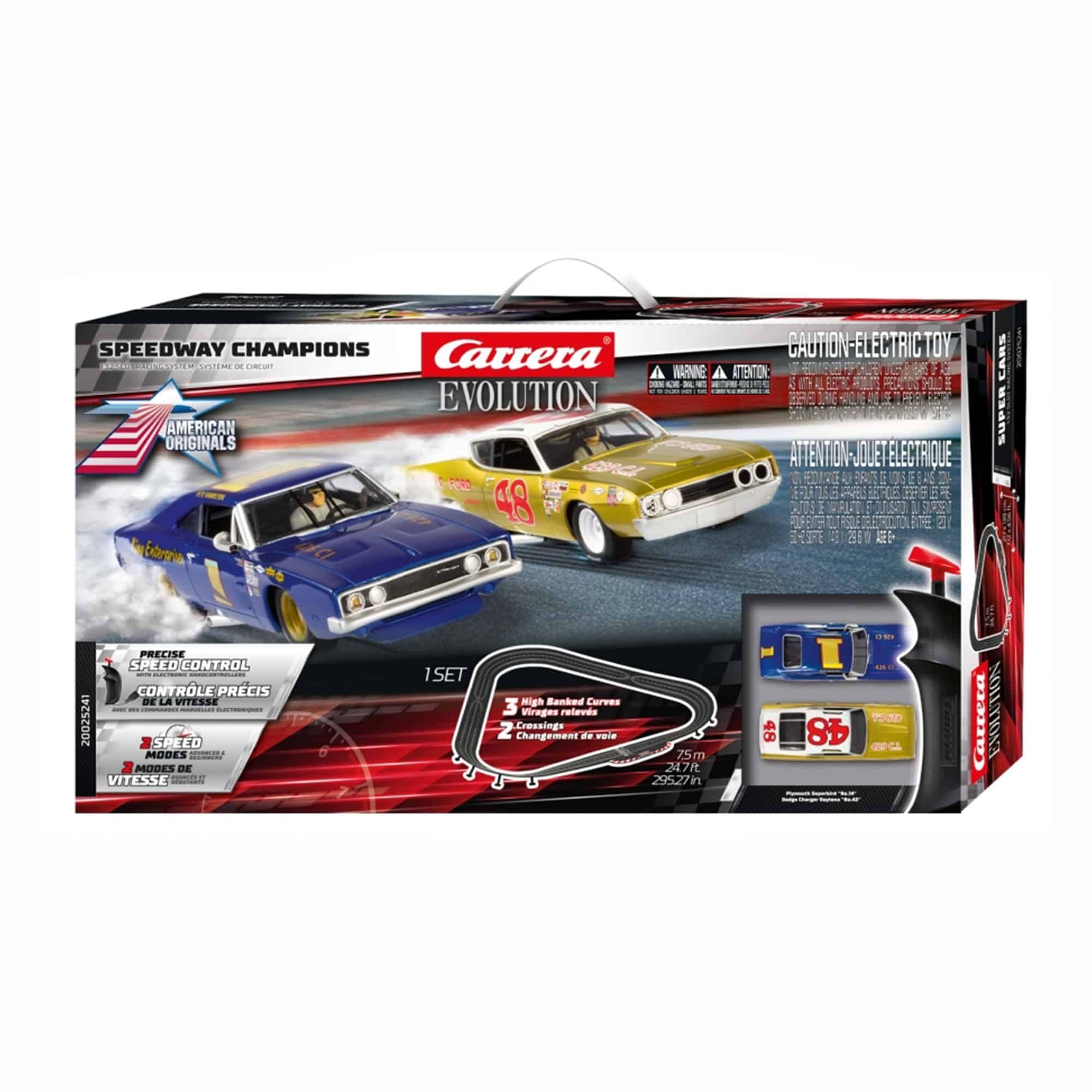Carrera 25241 Evolution 132 - Speedway Champions Slot Car Set - Online Toys  Australia