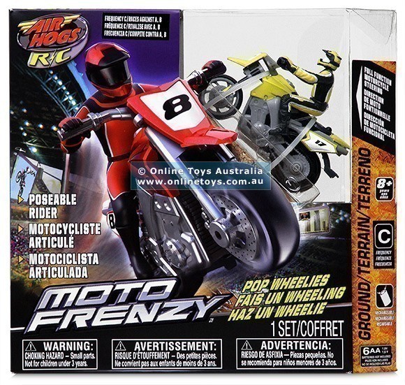 Air Hogs - R/C Moto Frenzy - Yellow Rider