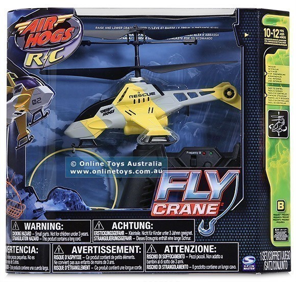 Air Hogs - RC Fly Crane - Yellow