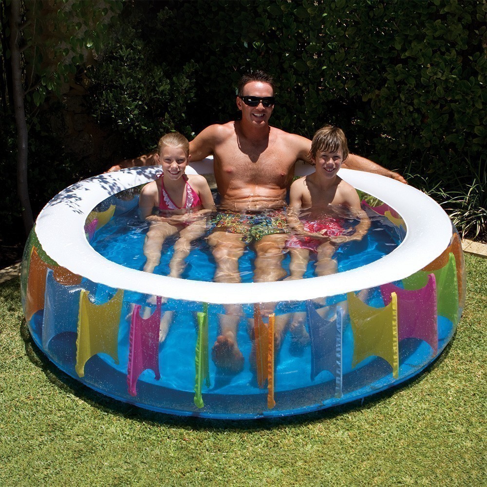 Air Time - Giant Rainbow Kids Pool 190cm X 50cm