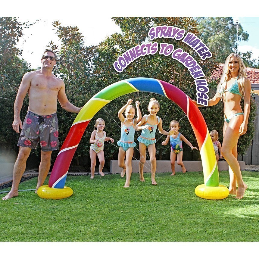 Air Time - Inflatable Rainbow Sprinkler