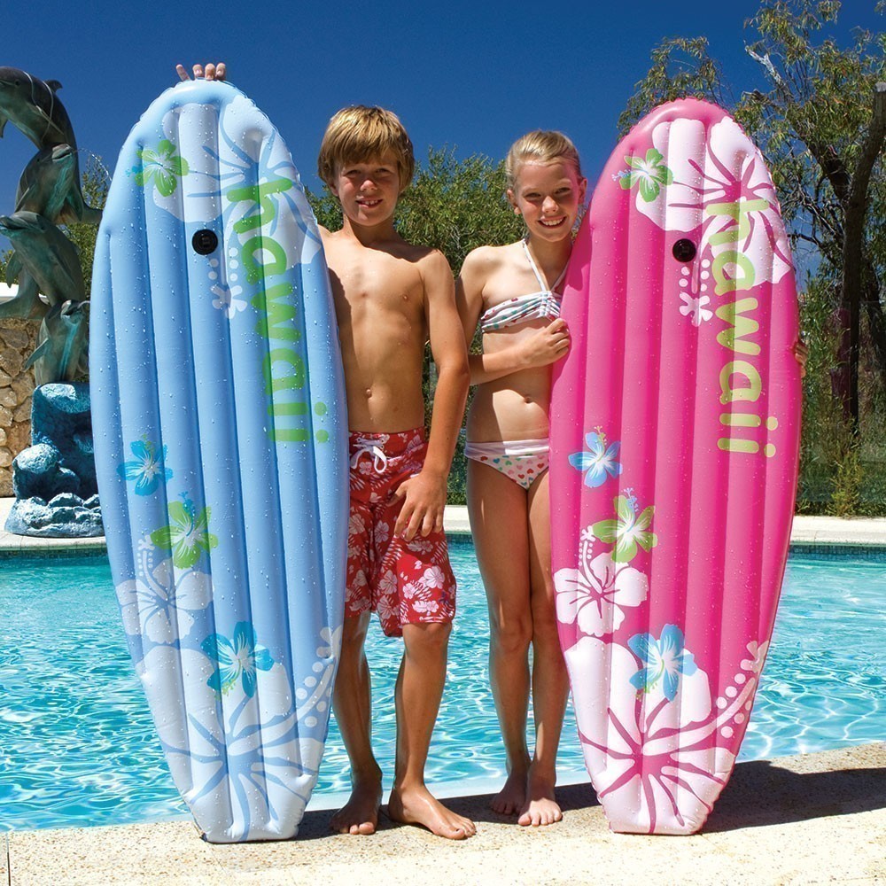 Air Time - Inflatable Surfboard Air Mat 150cm - Blue