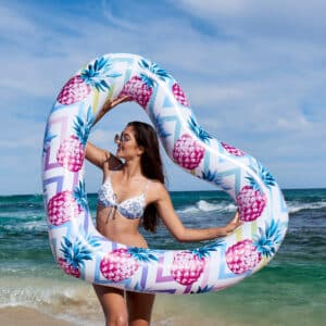 Air Time Luxe - Heart-Shaped Swim Ring Assortment