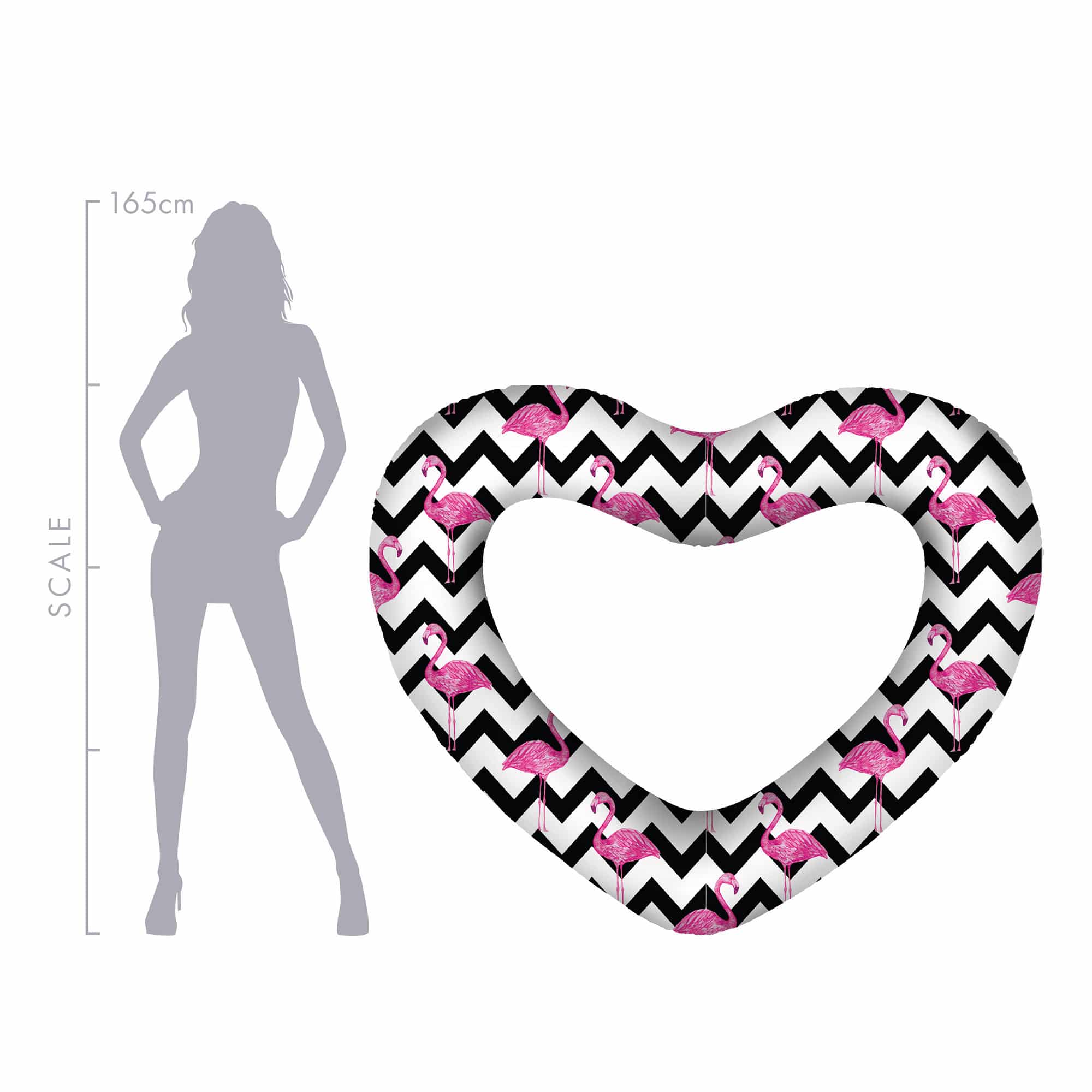 Air Time Luxe - Heart-Shaped Swim Ring Assortment