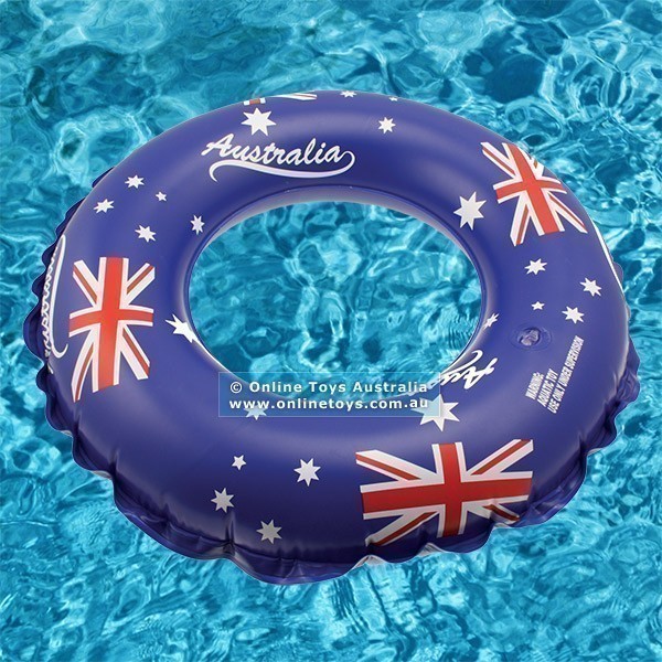 Air Time - Swim Ring 60cm - Australian Flag