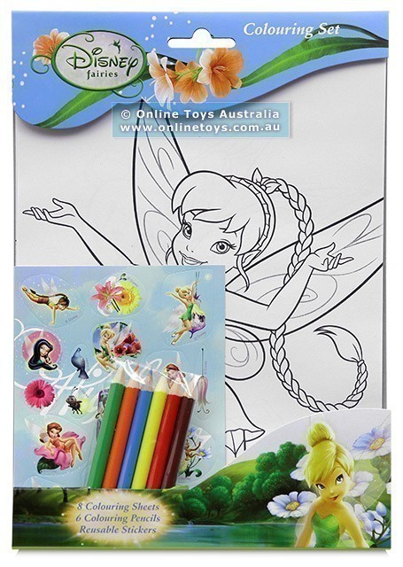 Alligator Books - Colouring Set - Disney Fairies