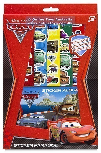 Alligator Books - Sticker Paradise - Disney-Pixar Cars 2