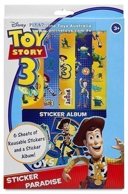 Alligator Books - Sticker Paradise - Disney-Pixar Toy Story 3