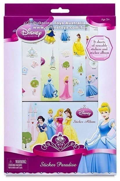 Alligator Books - Sticker Paradise - Disney Princess Sticker Paradise