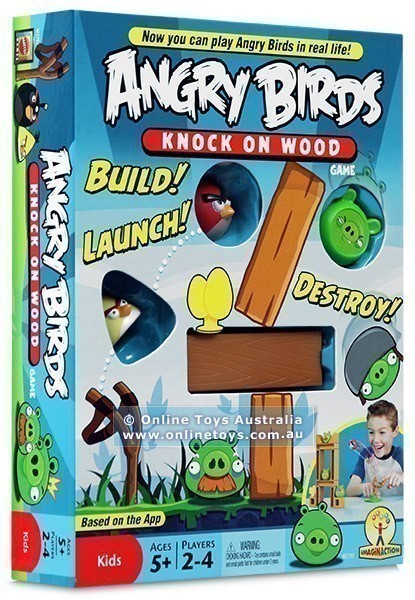 Angry Birds - Knock on Wood Game