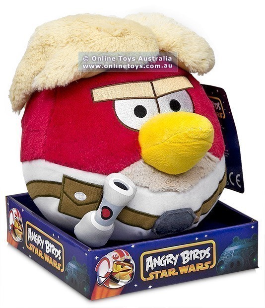 Angry Birds - Star Wars - 20cm Plush - Luke Skywalker Bird