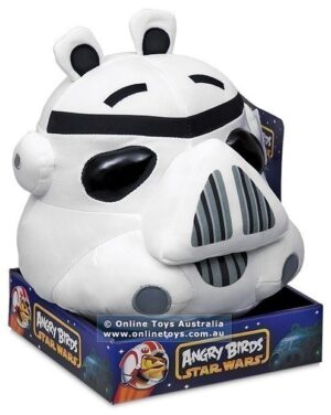 Angry Birds - Star Wars - 20cm Plush - Stormtrooper Pig