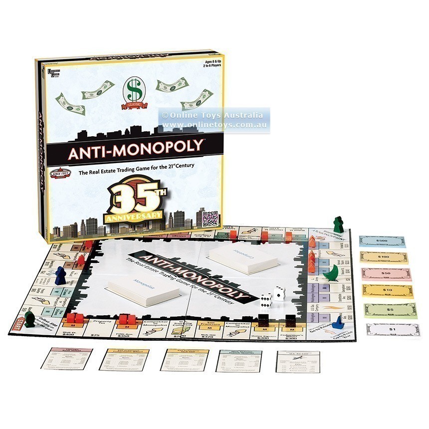 Anti-Monopoly 35th Anniversary Edition Game