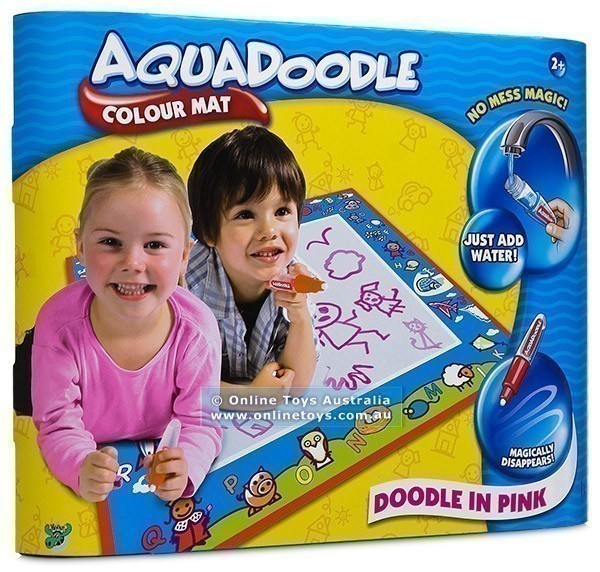 AquaDoodle Colour Mat - Doodle in Pink