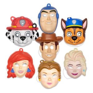Assorted Licensed Silicone Face Masks