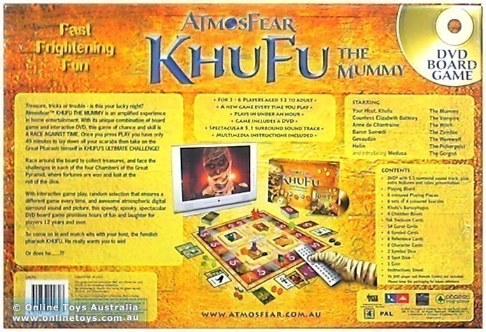Atmosfear - KhuFu The Mummy - Back