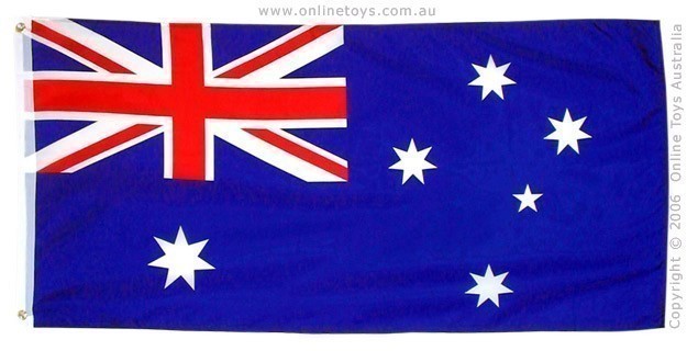 Australian Flag 68cm X 136cm