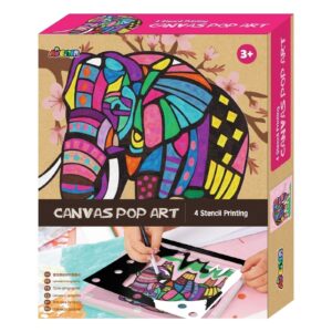 Avenir - Canvas Pop Art - Elephant
