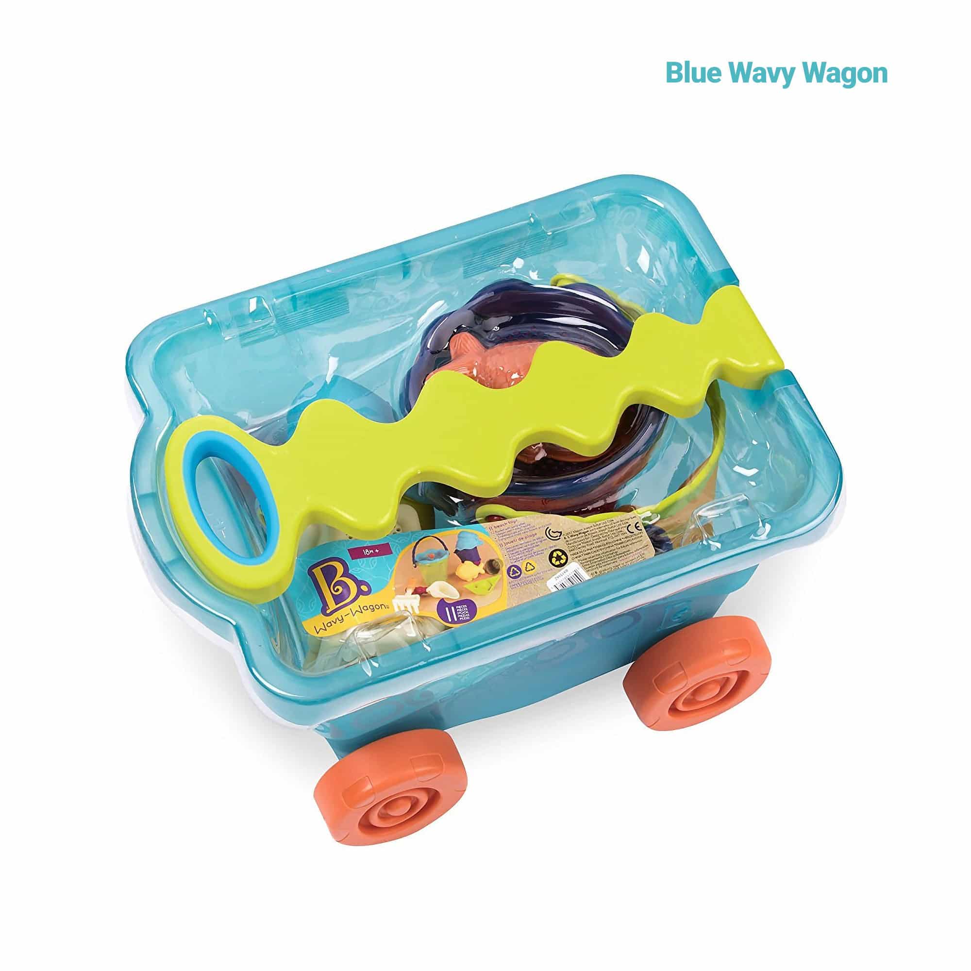 B. Toys - Blue Wavy Wagon