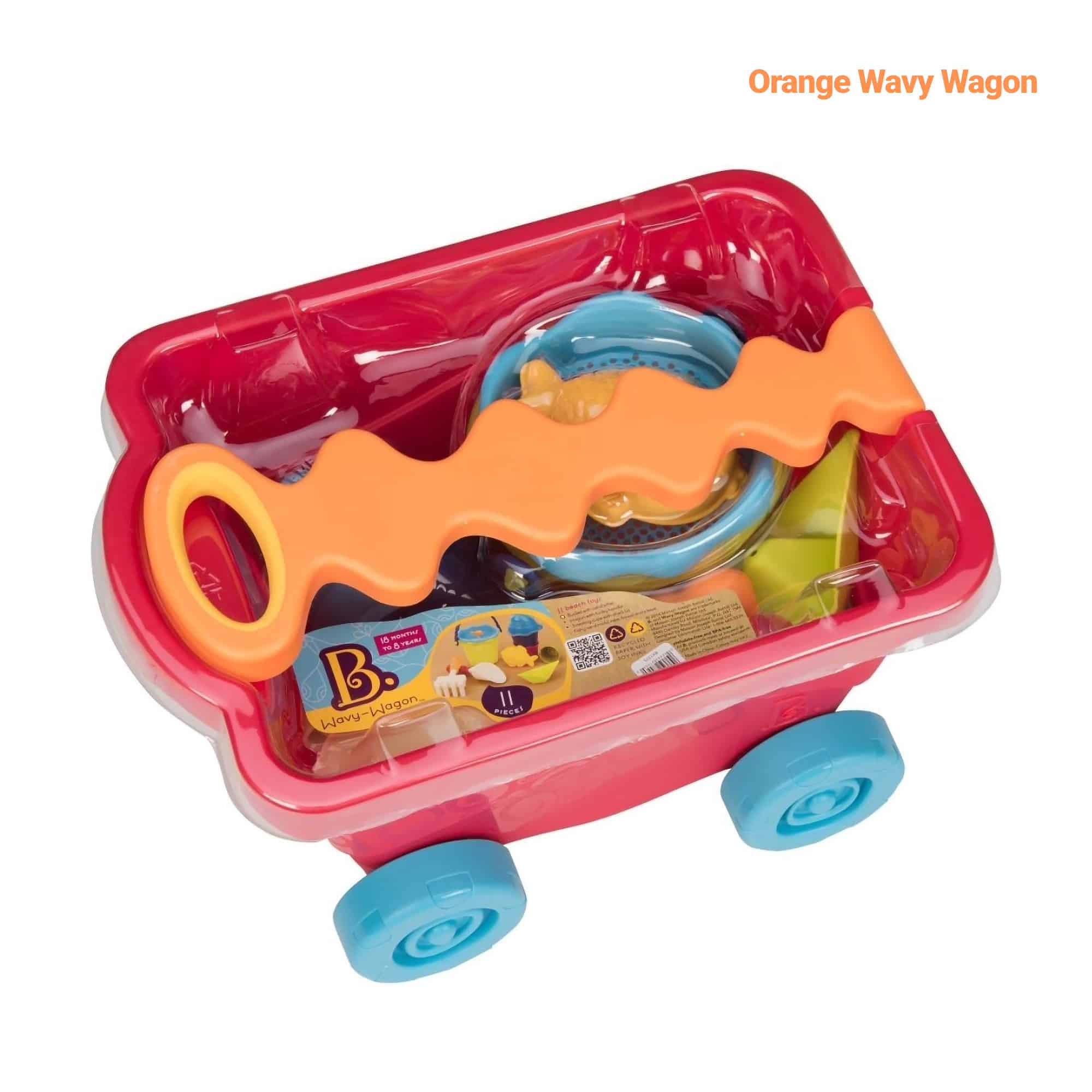 B. Toys - Orange Wavy Wagon