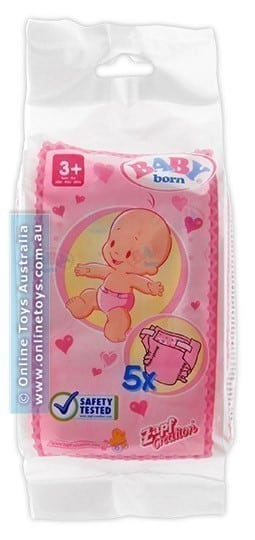BABY Born Diapers - 5 Pack
