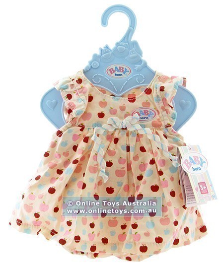 BABY Born Dress Collection - Apple Print
