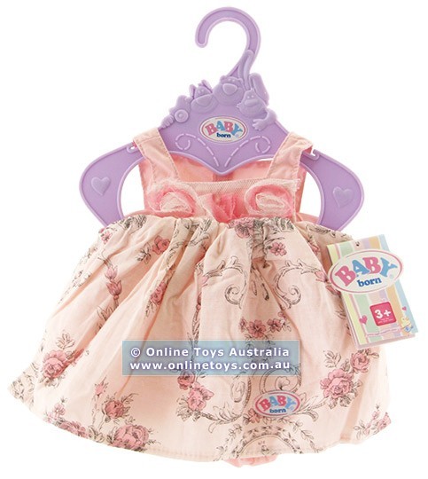 BABY Born Dress Collection - Roses Print