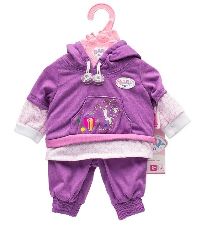 BABY Born Sporty Collection - 818107 - Purple
